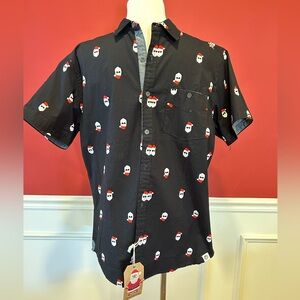 Santa with sunglasses shirt men’s large.
